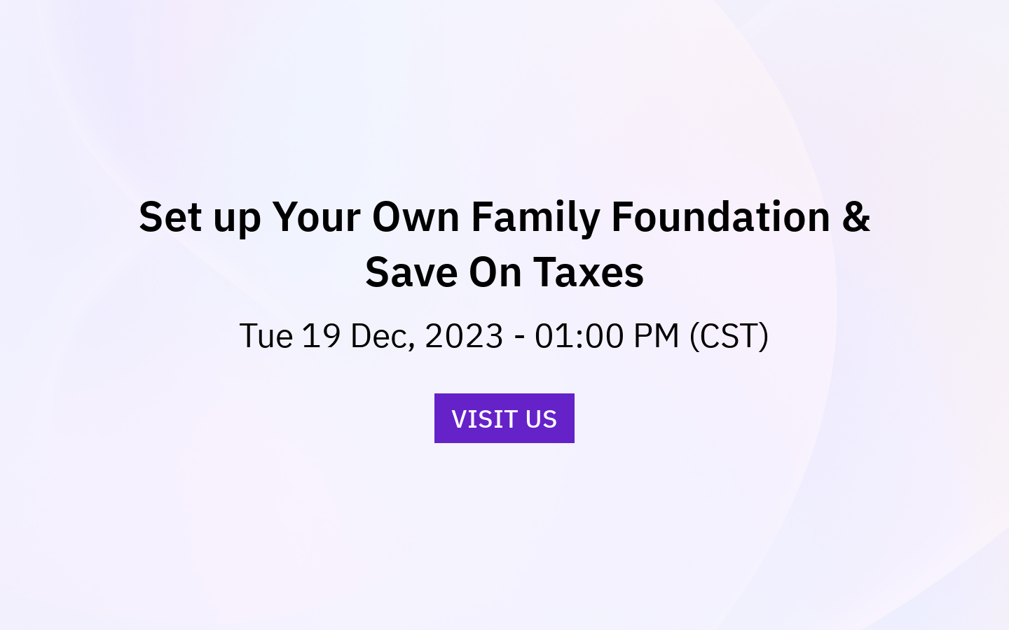 Set up Your Own Family Foundation & Save On Taxes